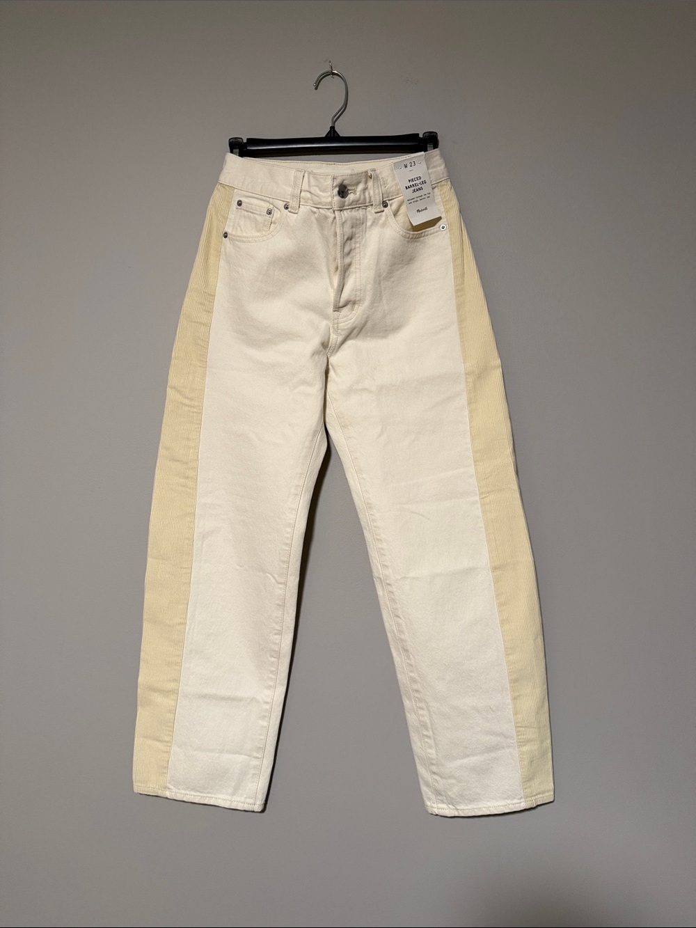 Madewell Pierced Barrel-Leg Jeans